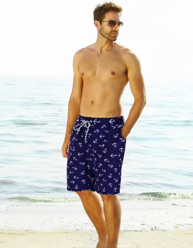 Vista 3 de KYKU Bañador para hombre, pantalones cortos de natación con bolsillo