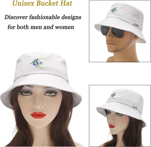 Vista 236 de ZLYC Gorra de pescador bordada de moda unisex para hombres y mujeres