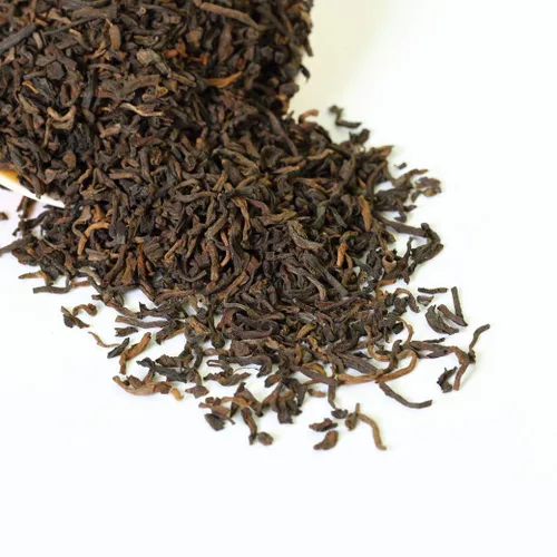 Vista 3 de GOARTEA Té Puerh Hoja Suelta 10pcs 0.28 oz 2005 Año Maduro Shu Supremo Árbol Antiguo Gong Ting Grado - Yunnan Pu-erh Pu erh Puer Pu'er Té Chino