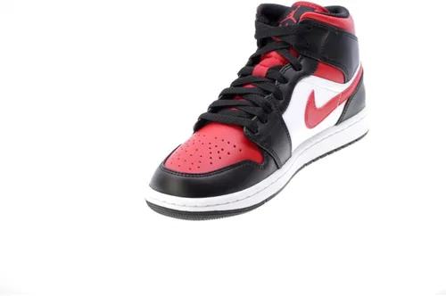 Vista 3 de Big Kid's Jordan 1 Mid WhiteArctic Orange-Black (554725 133)