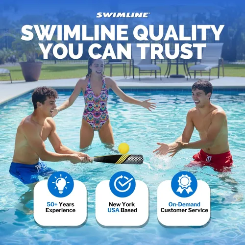 Vista 7 de Swimline Neo Pool - Juego de béisbol y bate, multicolor, talla única