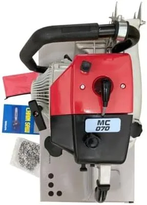 Vista 2 de 105cc 4.8kw molino de motosierra más grande gasolina motosierra gasolina sierra de gasolina 42 "barra guía de desgarro cadena sierra de madera