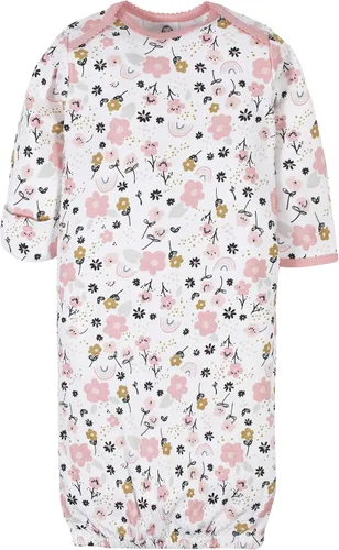 Vista 5 de Gerber baby-girls 4-pack Sleeper Gown
