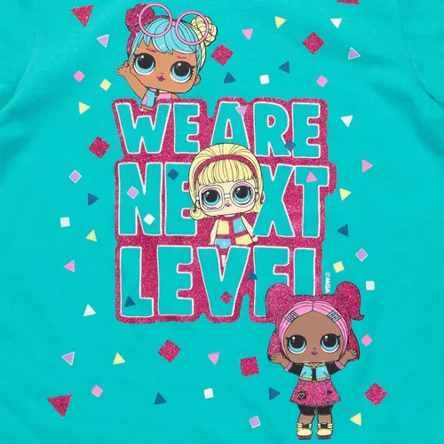 Vista 6 de L.O.L. Surprise! Paquete de 3 camisetas con estampado de volantes