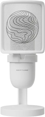 Vista 8 de Neptune Sonus - Micrófono para juegos Micrófono de transmisión con filtro pop para claridad vocal Micrófono de escritorio para transmisión, Negro