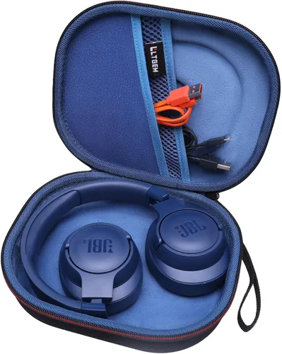 Vista 12 de Funda para auriculares JBL Tune 780NC/770NC/530BT/730BT/720BT/670NC 1. Exterior negro + gris