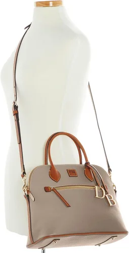Vista 4 de Dooney & Bourke Bolso de mano, bolso grande con cúpula de grano de guijarros
