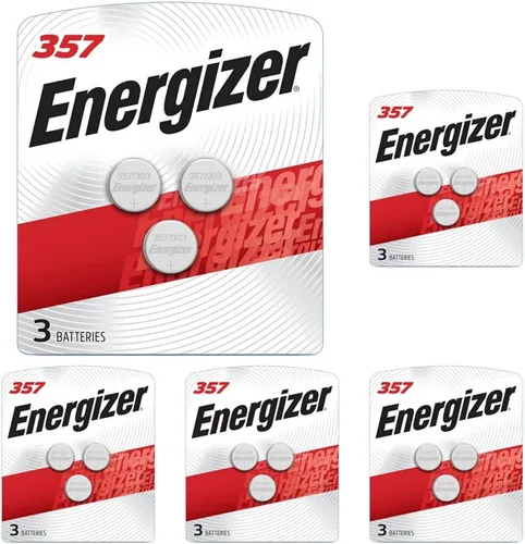 Vista 10 de Energizer Baterías 357/303 (paquete de 3), pilas de botón de óxido de plata de 1.5 V