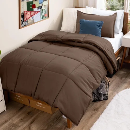Vista 52 de Bare Home - Juego de edredón - Ultrasuave - Alternativa al plumón de ganso - Serie Premium 1800 - Calidez para todas las estaciones