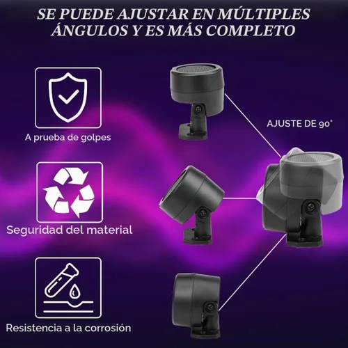 Vista 4 de FERCAISH 4 altavoces de coche de 500 W, TP-006A de alta potencia estéreo para coche, altavoces verticales redondos fáciles de instalar para montaje