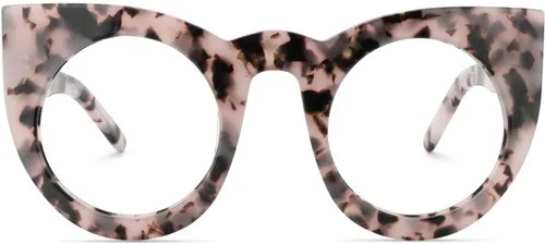 Vista 2 de [Usado] VOOGLAM Gafas de bloqueo de luz azul ojo de gato para mujer, gafas de gran tamaño a la moda, Cadence VFP0290