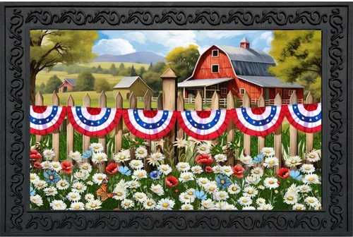 Vista 8 de Briarwood Lane Felpudo de verano America in Bloom