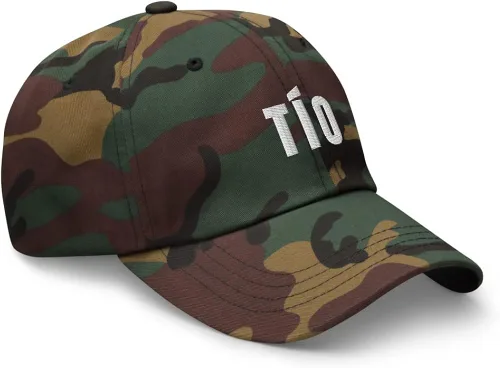 Vista 2 de TIO Hat Uncle in Spanish México Puerto Rico, España, tío papá, gorra bordada, gorra de béisbol con correa ajustable