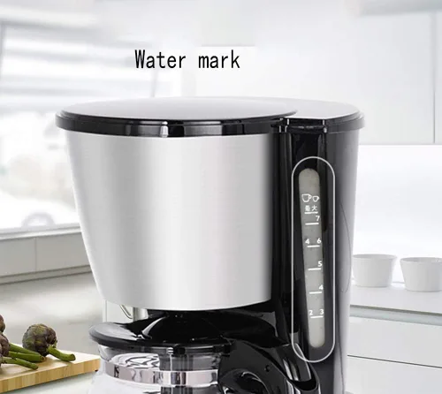 Vista 6 de Máquina de café completamente automática, riego por goteo americano, antigoteo, programable, aislamiento de 1 hora Interesante