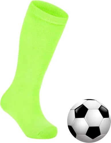 Vista 36 de Zando Calcetines de fútbol para niños, hasta la rodilla, para jóvenes, béisbol, fútbol, sóftbol, niños y niñas, de algodón suave sobre