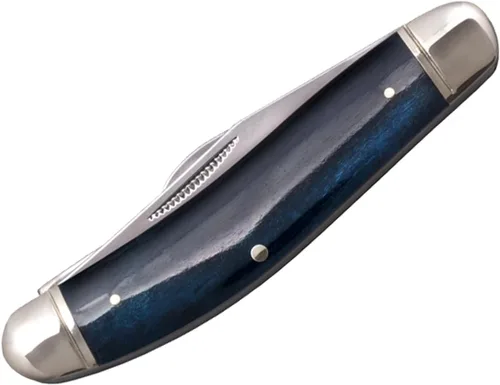 Vista 5 de COLD STEEL Gentlemen's Stockman Versatile Practical Durable Compact Pocket Folding Knife - 3 Blades; Bone Handle; Slip Joint Lock