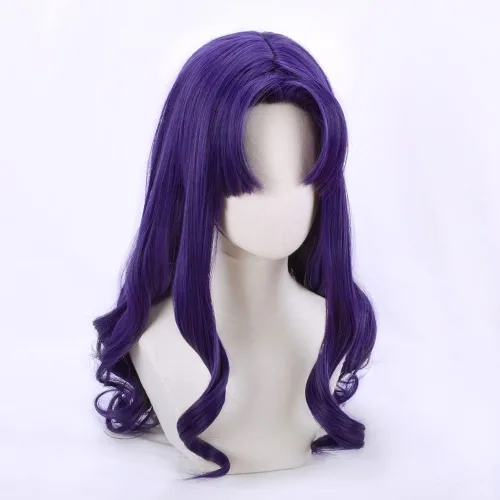 Vista 2 de Magic acgn Misato Katsuragi Cosplay peluca anime peluca disfraz personaje peluca