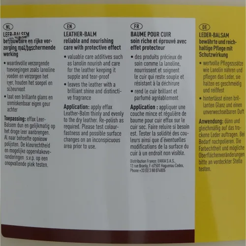Vista 3 de Effax Bálsamo de cuero, 5.1 fl oz