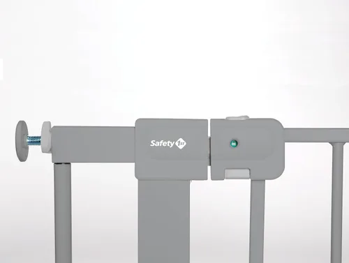 Vista 13 de Safety 1st Puerta de bebé de cierre automático fácil de instalar con fijación de montaje a presión, color gris