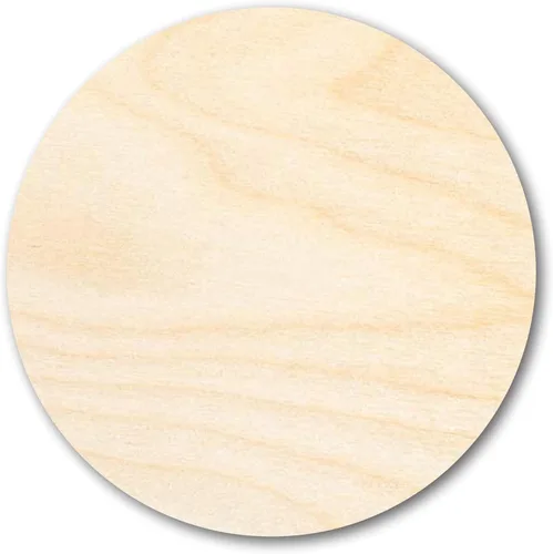 Vista 7 de Círculo redondo de madera sin terminar Círculo en blanco Recorte de manualidades Hasta 36 pulgadas 3 pulgadas / 1/2 pulgadas