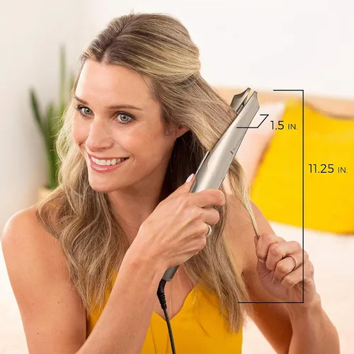 Vista 9 de Remington PRO 1 "Multi-styler con tecnología Twist & Rizle, protección de color de color, Champagne, S16A11 (S16A10) Multiestilizador de 1 pulgada