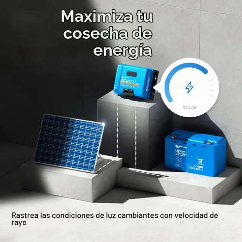 Vista 4 de Victron Energy SmartSolar MPPT Tr VE. Can Controlador de Carga Solar (Bluetooth) - Controladores de Carga para Paneles Solares - 150V, 70 amperios