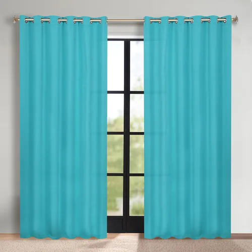 Vista 16 de Superior Cortinas Opacas, Oscurecimiento de Habitación, Dormitorio, Cortinas, Cocina, Acentos de Ventana de Sala de Estar, Bloqueo Solar, Térmico