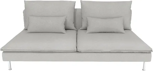 Vista 40 de Funda de sofá para IKEA Soderhamn 3 asientos 73.25 pulgadas, no durmiente, 989-1
