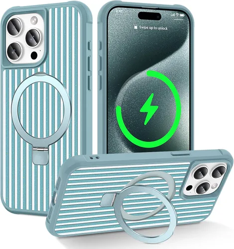 Vista 172 de CHAOFEnG Funda compatible con iPhone 11 Pro Max con soporte, color negro Fundas delgadas de grado militar para iPhone 11 Pro Max con soporte