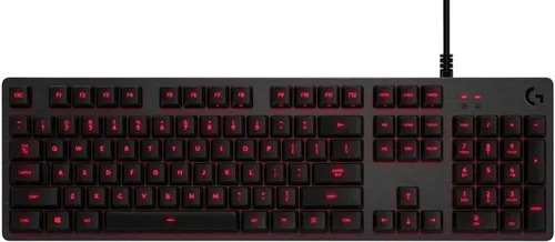 Vista 5 de Logitech G413 Teclado mecánico retroiluminado para juegos con USB Passthrough Carbon & G502 Hero High Performance Gaming Mouse