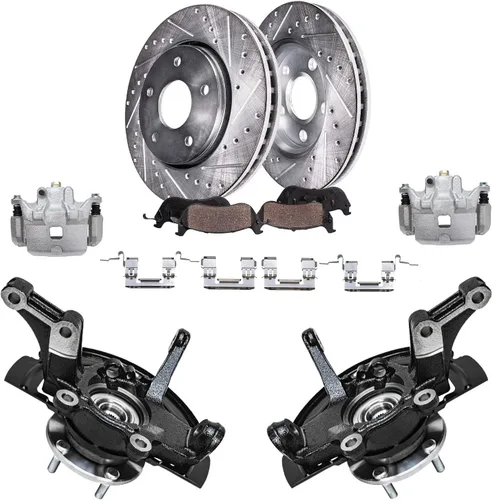 Vista 54 de Detroit Axle - Rotores de freno traseros para Toyota GR Supra BMW 230i 330e 330i 430i 530i 530i 530e 540d 540i xDrive X3 X4 Z4, rotores de freno