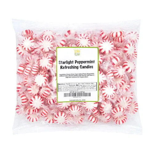 Vista 7 de Starlight Mints, caramelo de menta, mentas envueltas individualmente, bolsa de 2 libras Mentas de hospitalidad, mentas después de la cena