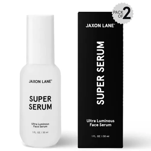 Vista 7 de SUPER SERUM - Suero antienvejecimiento para la cara: suero de niacinamida al 5%, suero de bakuchiol, suero facial de vitamina C para hombres