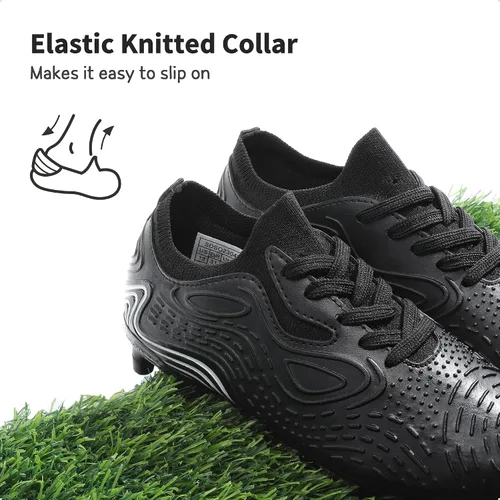 Vista 3 de Dream Pairs - Zapatos de fútbol para niños y niñas, zapatos de fútbol para niños pequeñosniños grandes