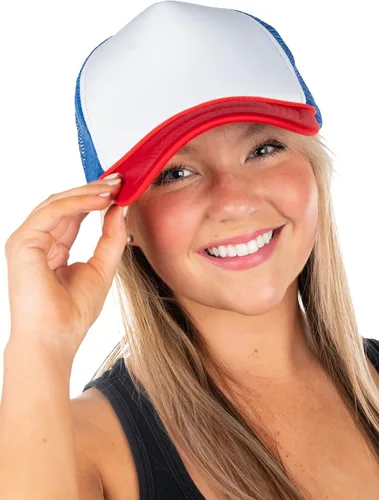 Vista 101 de Funky Junque Gorra de béisbol de béisbol en blanco para hombre y mujer