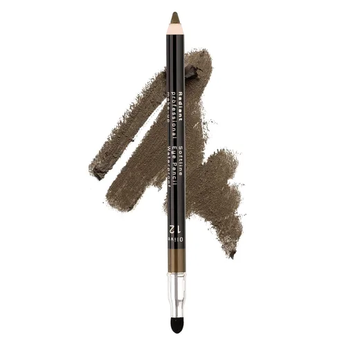 Vista 9 de Radiant Professional Softline Lápiz de ojos impermeable con herramienta de manchas – Forro de larga duración debajo de los ojos para mujeres