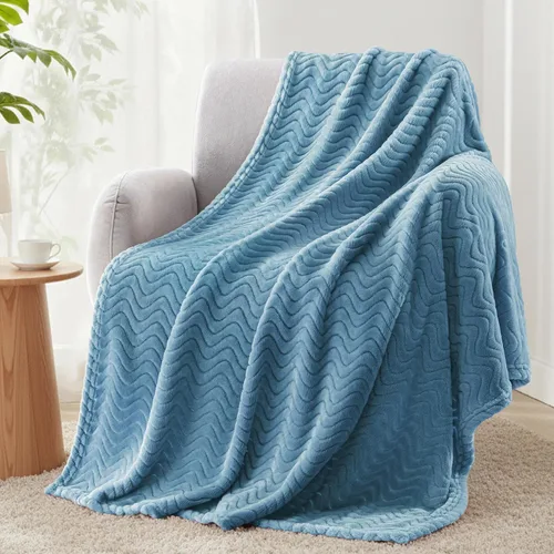 Vista 23 de Exclusivo Mezcla Large Fleece Throw Blanket for Couch, Sofa, Pink Rosa