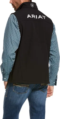 Vista 2 de ARIAT Chaleco Softshell 2.0 Cav con logotipo para hombre