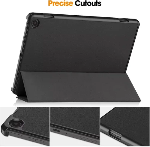 Vista 6 de Funda para tableta Amazon Fire Max 11 (13ª generación, versión 2023) de 11 pulgadas con protección de encendido y apagado automático, de piel