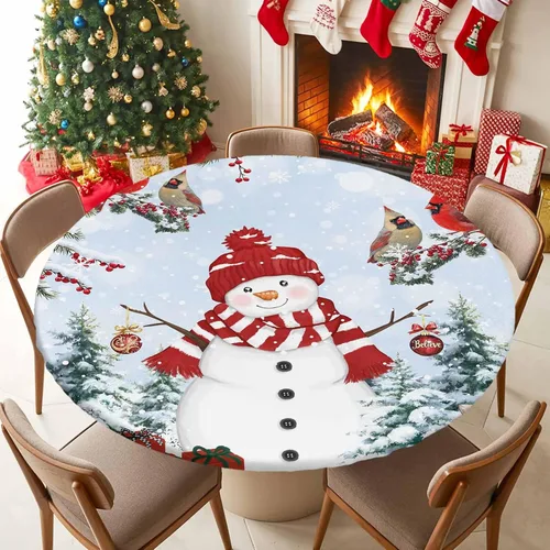 Vista 9 de Mantel redondo ajustable con bandera de camuflaje estadounidense para mesas de comedor, diseño de estrellas y rayas de camuflaje con borde elástico