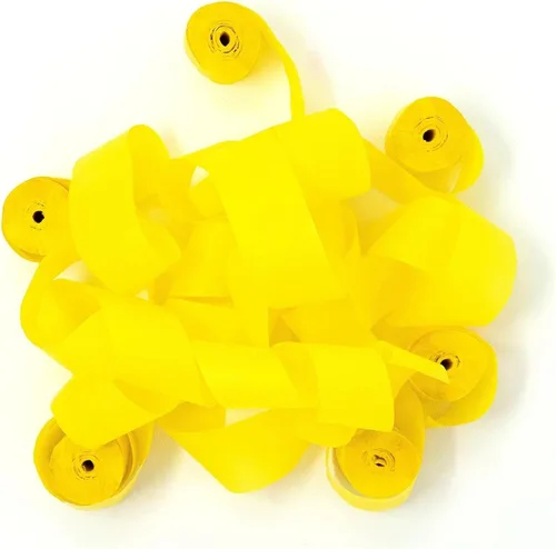 Vista 14 de Ultimate Confetti - Serpentinas de papel de seda azul bebé - 20 rollos (1" x 30')