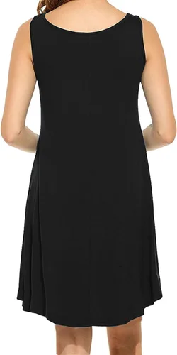 Vista 3 de MOLERANI Vestido holgado simple y casual para mujer