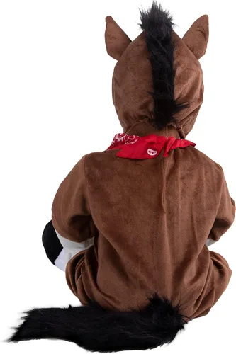 Vista 4 de Rubie's Mono y tocado de Poni Giddy-up para niños