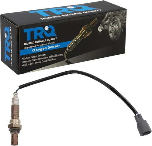 Vista 140 de TRQ Sensor de Oxígeno O2 de 4 Hilos de Banda Estrecha Compatible con VW Atlas 2.0L 2018-21, VW GTI 2.0L 2016-18, Audi A3 Quattro 2.0L 2015-18, VW