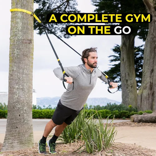 Vista 3 de TRX GO Entrenador de Suspensión, Gimnasio Portátil en Casa, Para Entrenamiento de Fuerza, Equipo de Ejercicio de Cuerpo Completo