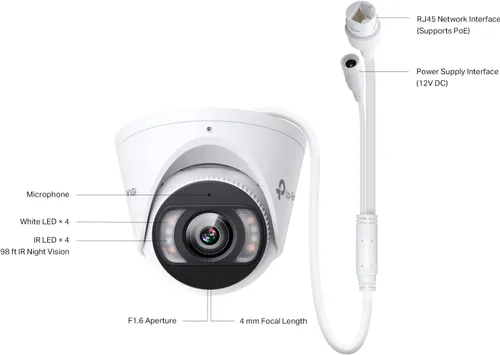 Vista 5 de TP-Link Insight S485 Videocámara de vigilancia (2.8MM) - Marca EAN: 8885020628289