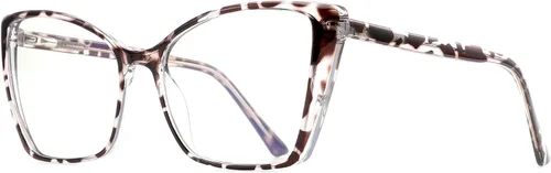 Vista 12 de Gafas de Bloqueo de Luz Azul para Mujeres, de Gran Tamaño con Estilo Ojo de Gato para Computadora y Videojuegos Antirreflejos y Anti-UV RF6204 Verde