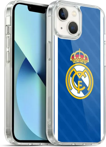 Vista 22 de Head Case Designs Funda de gel con licencia oficial del Real Madrid CF azul [protección de grado militar] compatible con Apple iPhone 7 Plus/iPhone