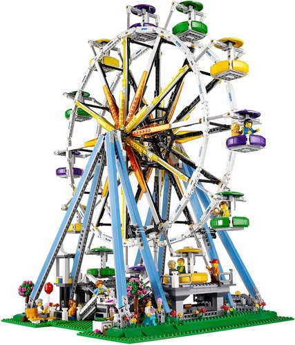 Vista 3 de LEGO Creator Expert 10247 - Juego de construcción de rueda de fortuna