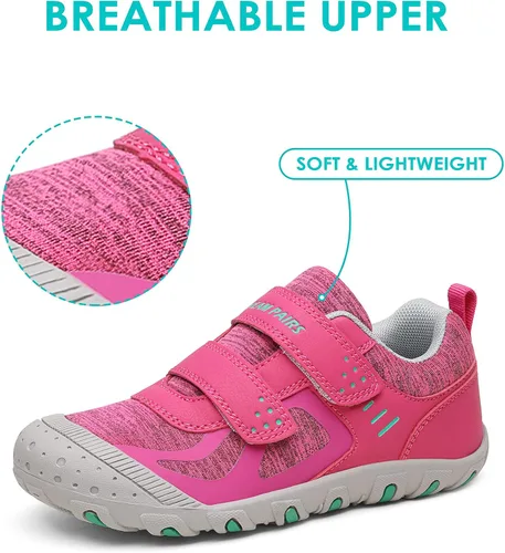Vista 2 de DREAM PAIRS Zapatillas de senderismo antideslizantes para niños y niñas